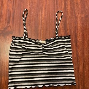 Spaghetti strap crop top